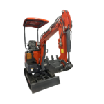 Minibagger CL12 1,2 t – Kompakter Hydraulikbagger mit festem Ausleger – 10 PS Dieselaggregat – Grabtiefe 1725 mm