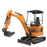 MARSHALL PX-20 Minibagger 2 t – Hydraulikbagger mit Kubota D902 Dieselaggregat – Verstellbare Spurbreite – Schwenkbarer Ausleger