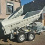 Muldy® 3500 cargo ausstellungsstück kipp-anhänger für schüttgut und geräte (elektro-hydraulisch)