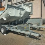 Muldy® 3500 cargo plus ausstellungsstück kipp-anhänger f. schüttgut und geräte (elektro-hydraulisch)