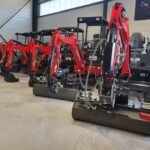 Neue Minibagger (Kubota Dieselaggregat)